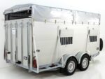 Remorque professionnelle de bétail 185×450 cm hauteur: 185 cm 3.5t combinaison de volets nouveau véhicule – Image 10