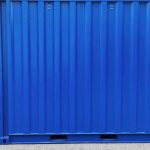 Conteneur de stockage 10 pieds couleur bleue